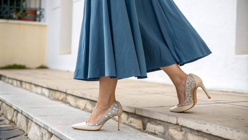 The Golden Rules of Midi Skirt Styling